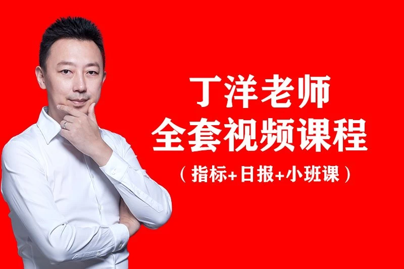 财学堂丁洋老师课程合集（指标+日报+小班课）
