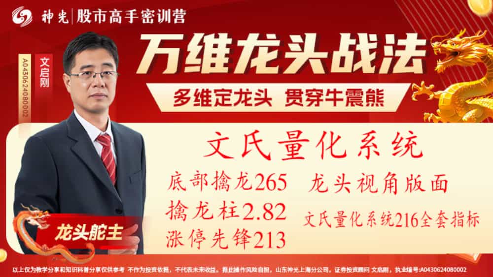 26年神光文启刚《第四期》万维龙头战法系统课/小班课/指标/日报全套更新中