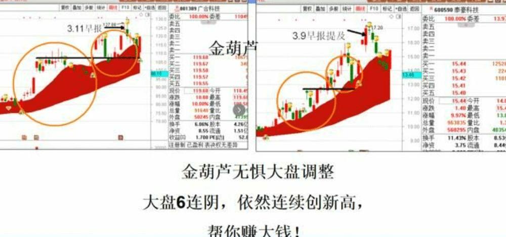 金葫芦指标+生死线指标