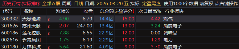 【定盈排序・尾盘排序神器】精准捕捉次日冲高利润,无未来函数、信号不漂移,电脑手机无限制