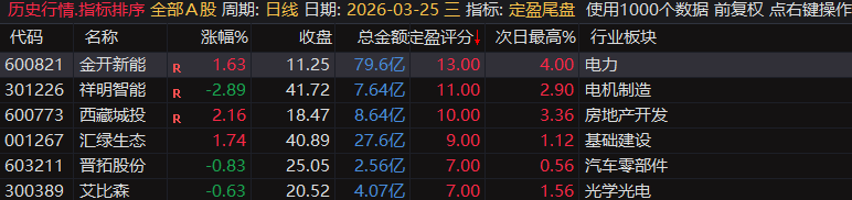 【定盈排序・尾盘排序神器】精准捕捉次日冲高利润,无未来函数、信号不漂移,电脑手机无限制
