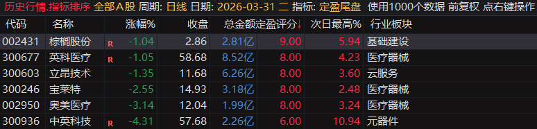 【定盈排序・尾盘排序神器】精准捕捉次日冲高利润,无未来函数、信号不漂移,电脑手机无限制
