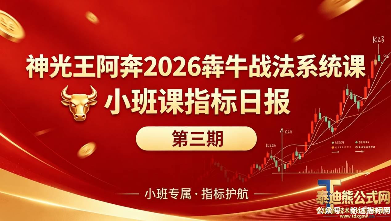 2026神光【王阿奔犇牛战法】第三期系统课小班课指标日报包更新