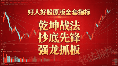 好人好股原版全套指标 乾坤战法 抄底先锋 强龙抓板等33个指标 带视频